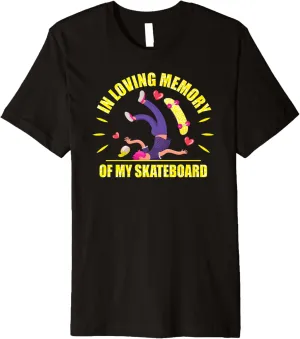 Skateboard Skater Accessories Skaterramp Skate Skateboarder Premium T-Shirt