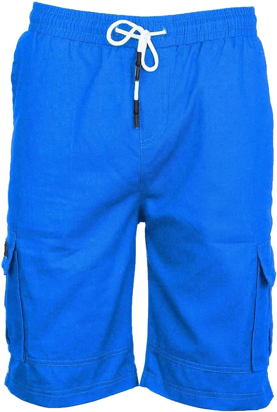 Slim Fit Sweat Shorts for Men Summer Stylish Soft Comfort Fitness Workout Shorts Muti-Pockets Drawstring Chino Shorts