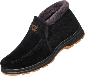 Slip on Winter Boots for Women Wide Width Womens Winter Duck Boots Waterproof Cold Weather Snow Boots Woman Boots Winter Outdoor Boots Women Warm Botas De Hule TRmicas Para Mujer De Trabajo Amarillo