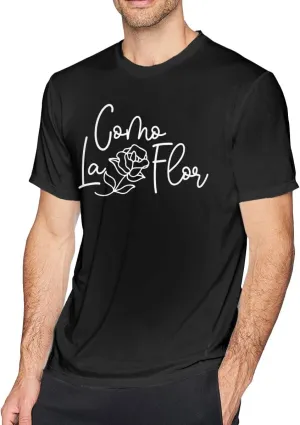 Solid Color Printed Men's T Shirt Cotton Round Neck T Shirts Tee