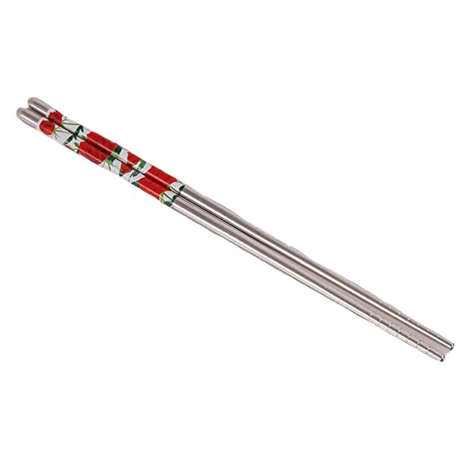 Stainless Steel Chopsticks - Red