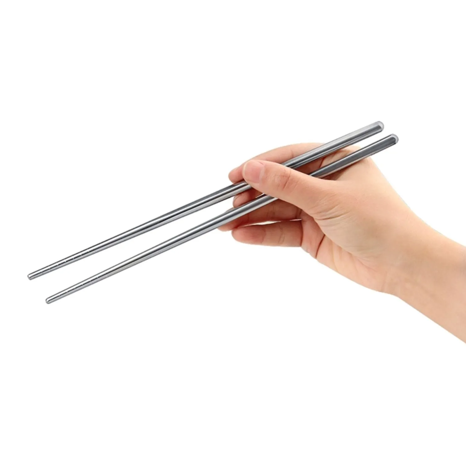 Stainless Steel Chopsticks - Silver