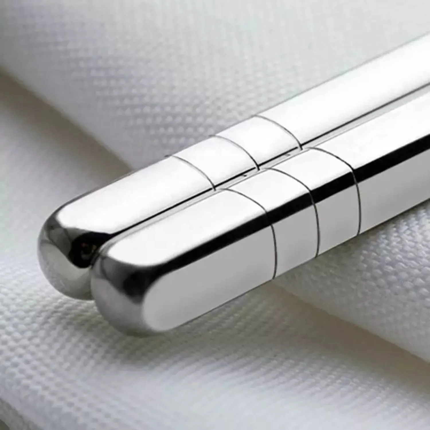 Stainless Steel Chopsticks - Silver
