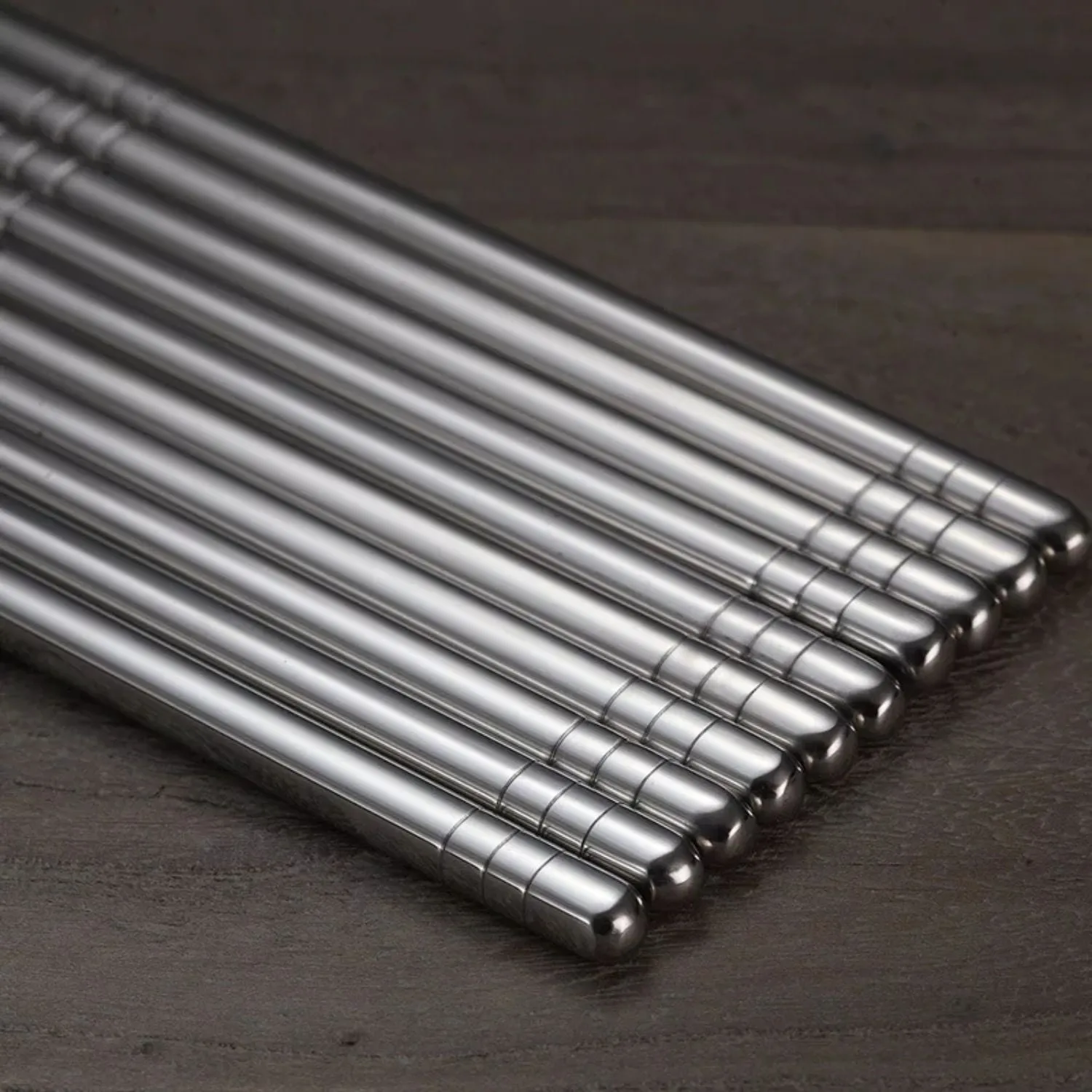 Stainless Steel Chopsticks - Silver