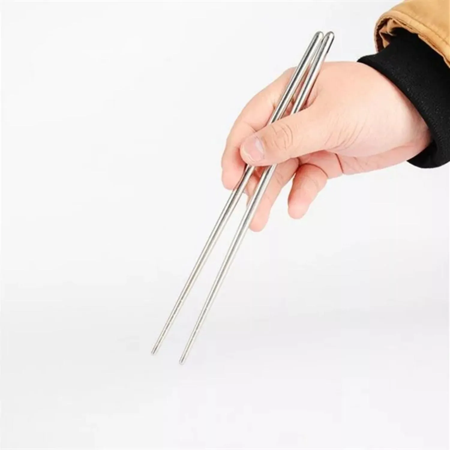 Stainless Steel Chopsticks - Silver