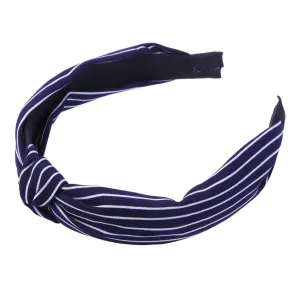 Stripe Hair Hoops Minimalist Knotted Headband for Women and Girls Lightweight Creative Headdress Comfortable Fit for All Ages for Parties and Everyday Wear