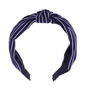 Stripe Knotted Headband for Women and Girls Minimalist Hair Hoops Elegant Creative Headdress Lightweight and Comfortable Fit for Casual and Special Occasions Color