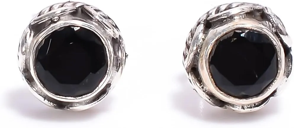 Studs Earrings Studs 925 Sterling Silver, Jewellery Studs for Office & Everyday Use, Stone Jewelry Gifts for Women, Girls