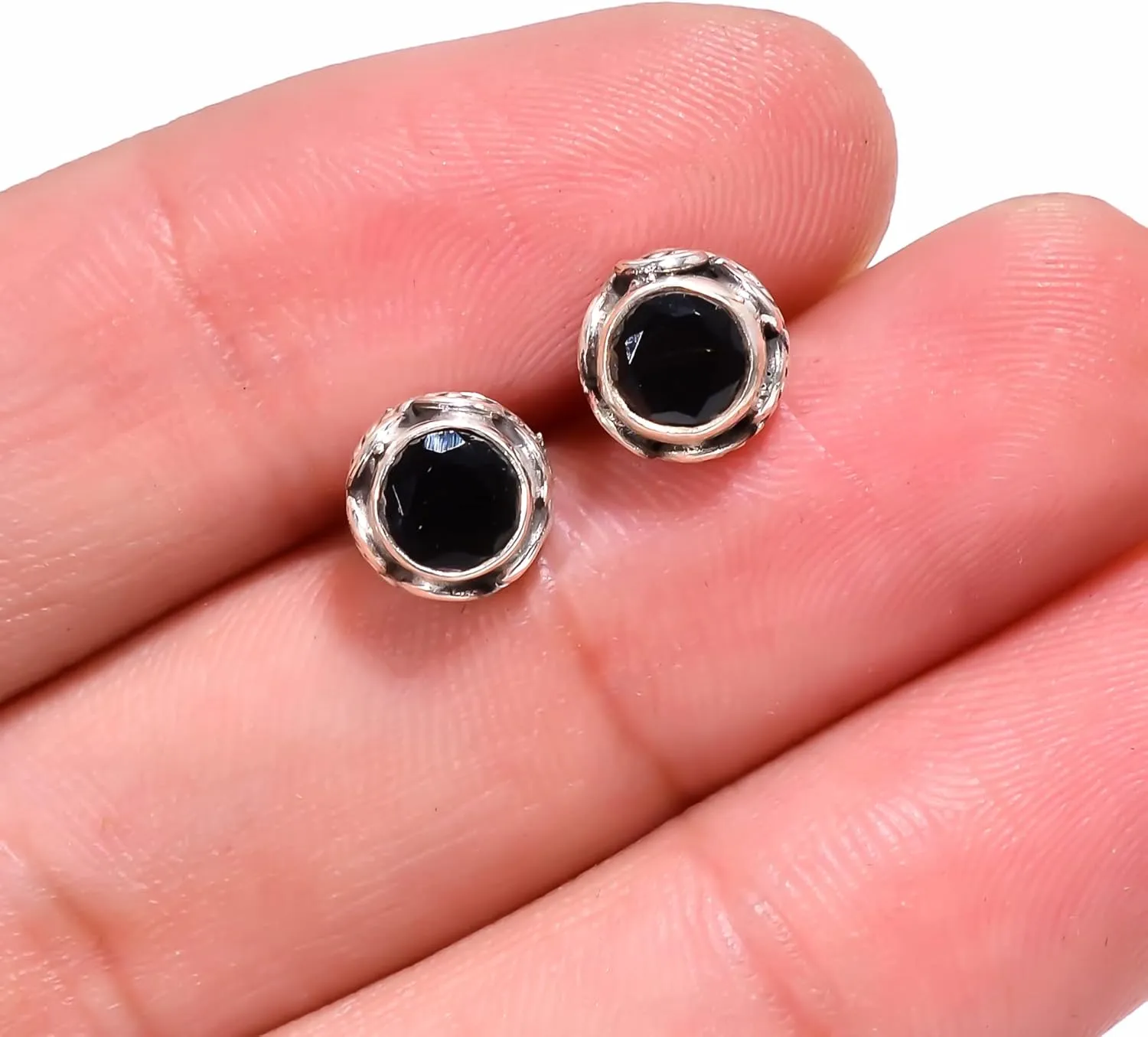 Studs Earrings Studs 925 Sterling Silver, Jewellery Studs for Office & Everyday Use, Stone Jewelry Gifts for Women, Girls