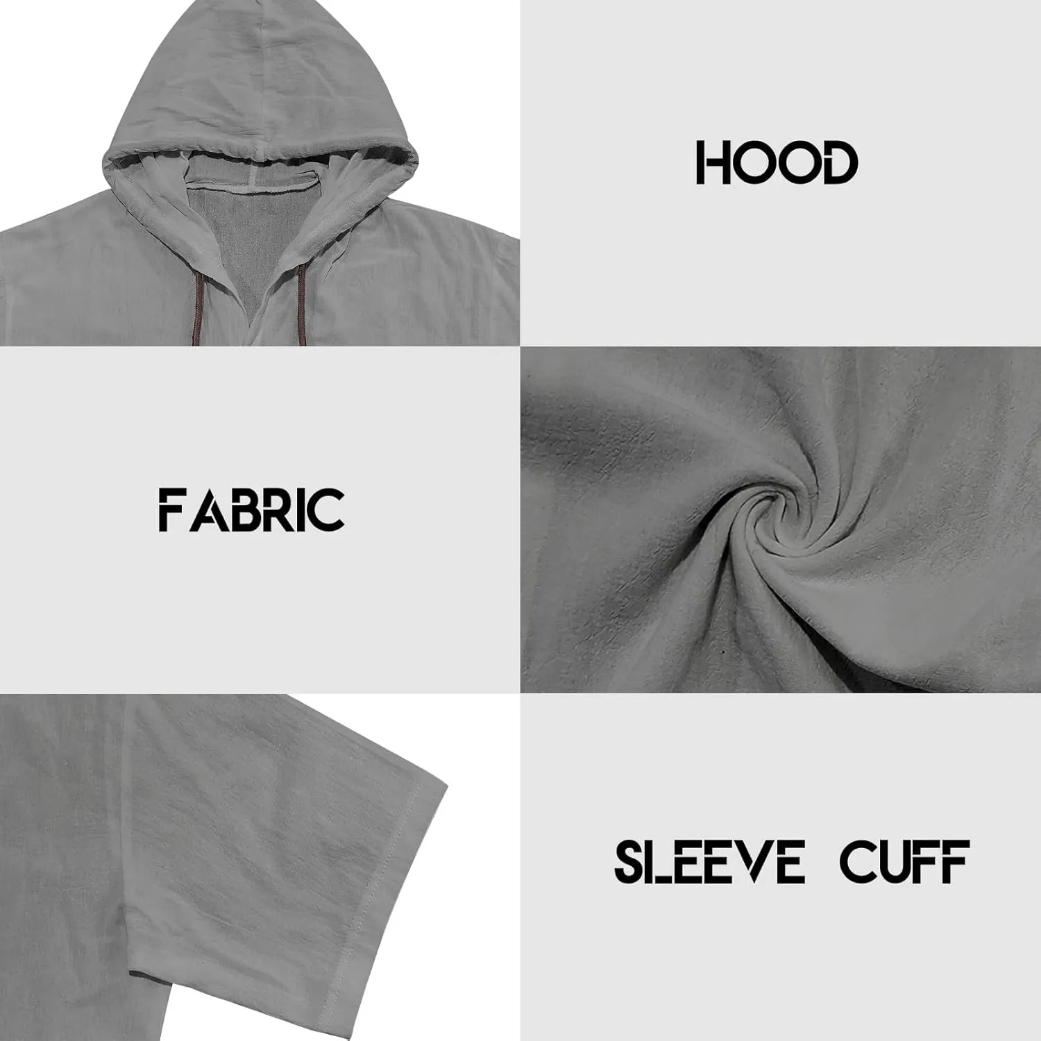Summer Casual Shirts Men Short Sleeve Hoodies Cotton Linen Button Down Tops Loose Casual Shirts Trendy Travel Shirts