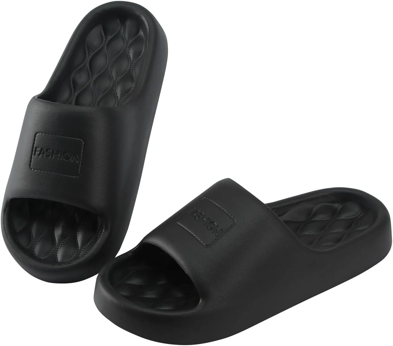 Summer Cloud Slides for Women and Men Soft Cloud Slippers Slides Easy Clean Thick Sole Non Slip Womens