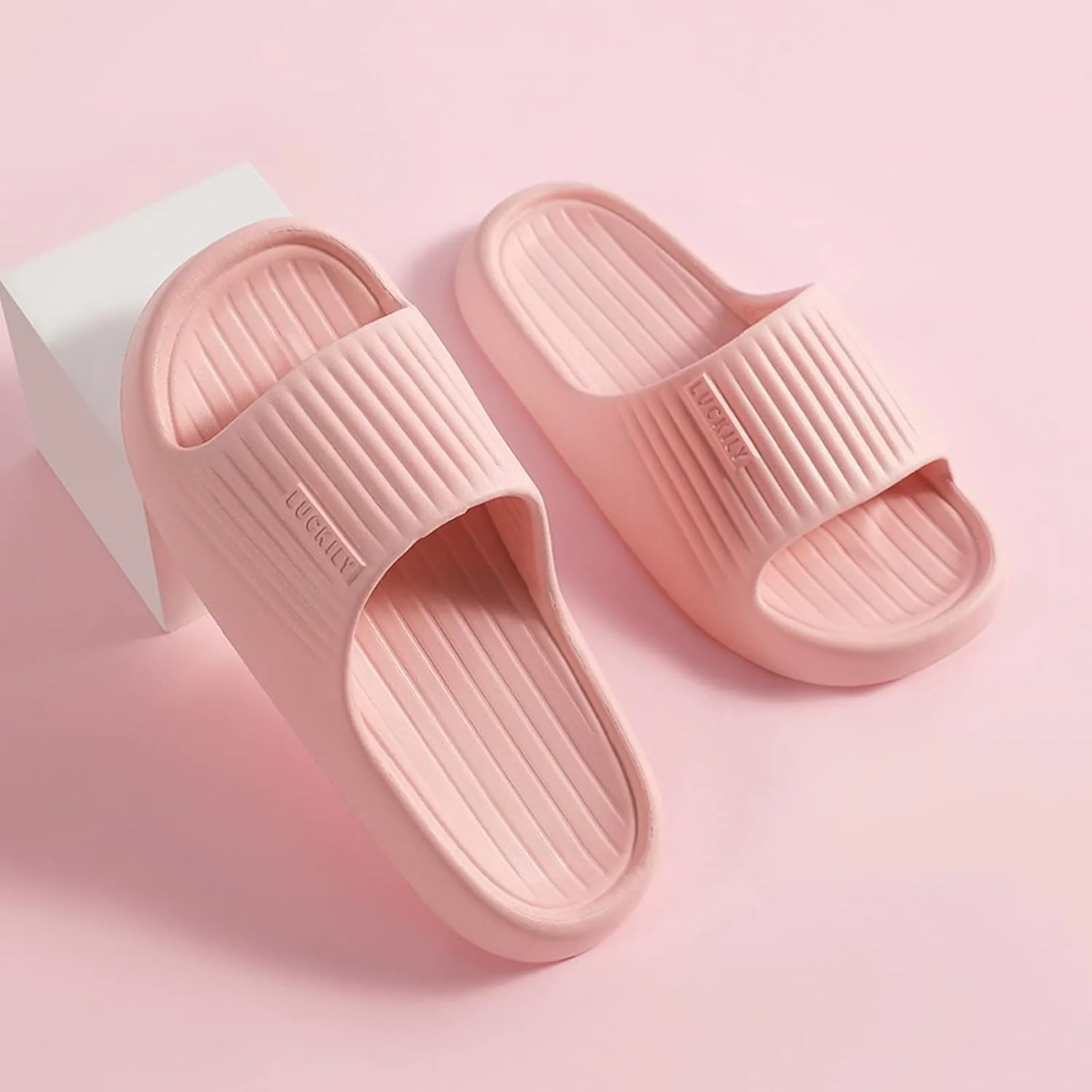 Summer Couple Coloured Home Non Slip Indoor Bathroom Beach Large Size Soft Bottom Foam Insoles for Womens Slipper