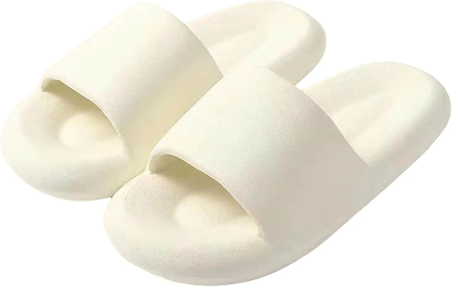 Summer Home Household Indoor Slip Thick Soled PVC Women Slippers Fleece Lined Slippers for Women