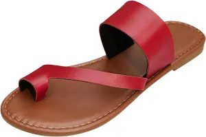 Summer Sandals for Women 2025 Trendy Clip Toe Sandals Lightweight Slippers for Vacation One Band Flip Flops Beach Casual Wear Walking Shoes Plus Size Comfortable Flats Sandal Womens