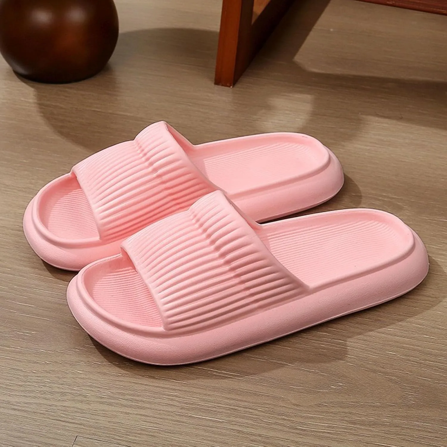 Summer Slipper for Men and Women Indoor Plus Size Slides Bathroom Sandals Report Home Sandals Slippers