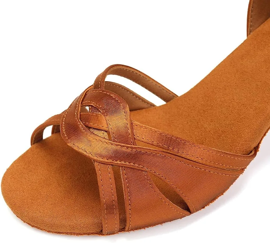 SWDZM Women Latin Ballroom Practice Dance Shoes Tango Salsa Professional Practice Dance Shoes