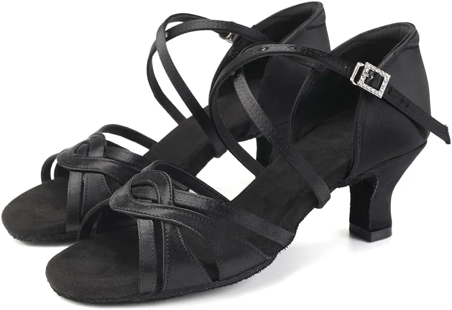 SWDZM Women Latin Ballroom Practice Dance Shoes Tango Salsa Professional Practice Dance Shoes