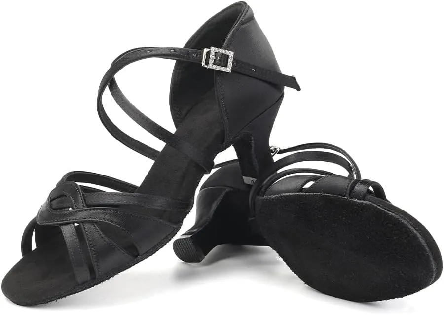 SWDZM Women Latin Ballroom Practice Dance Shoes Tango Salsa Professional Practice Dance Shoes