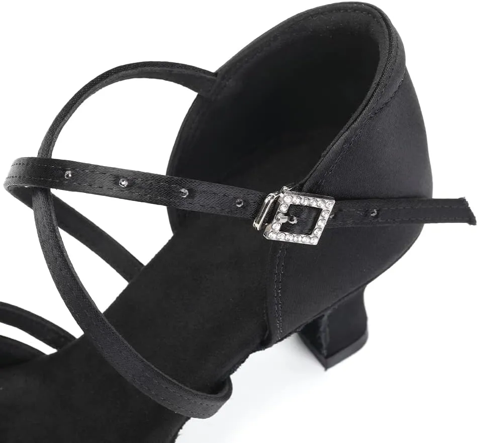 SWDZM Women Latin Ballroom Practice Dance Shoes Tango Salsa Professional Practice Dance Shoes