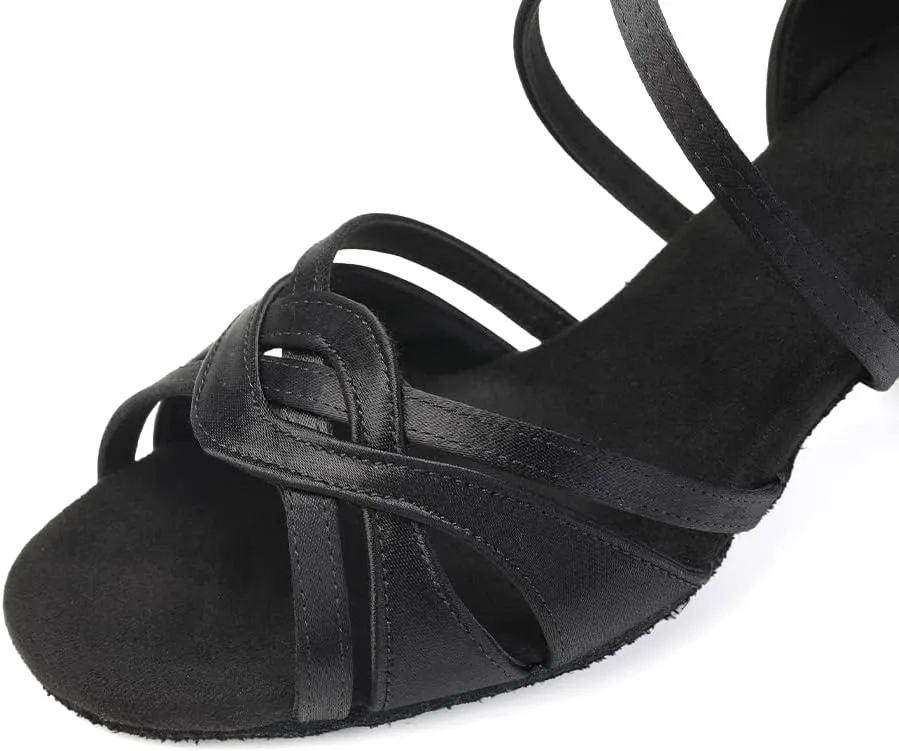 SWDZM Women Latin Ballroom Practice Dance Shoes Tango Salsa Professional Practice Dance Shoes