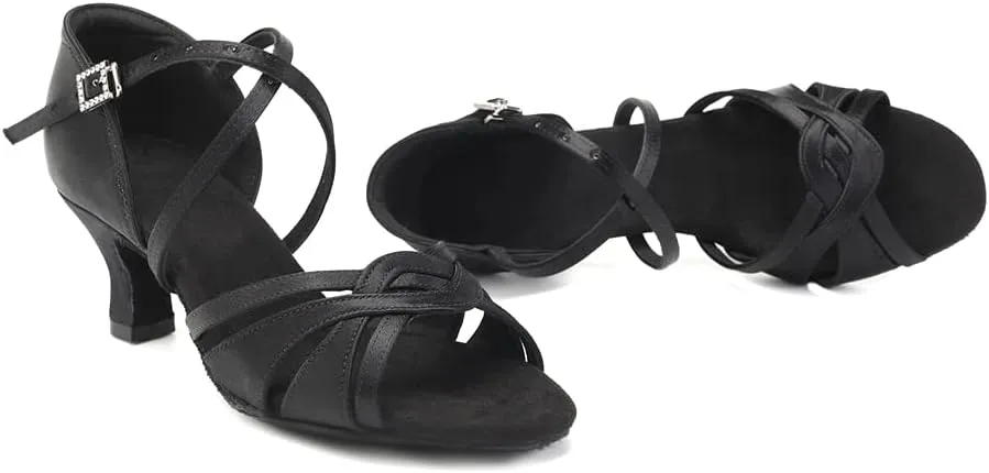 SWDZM Women Latin Ballroom Practice Dance Shoes Tango Salsa Professional Practice Dance Shoes