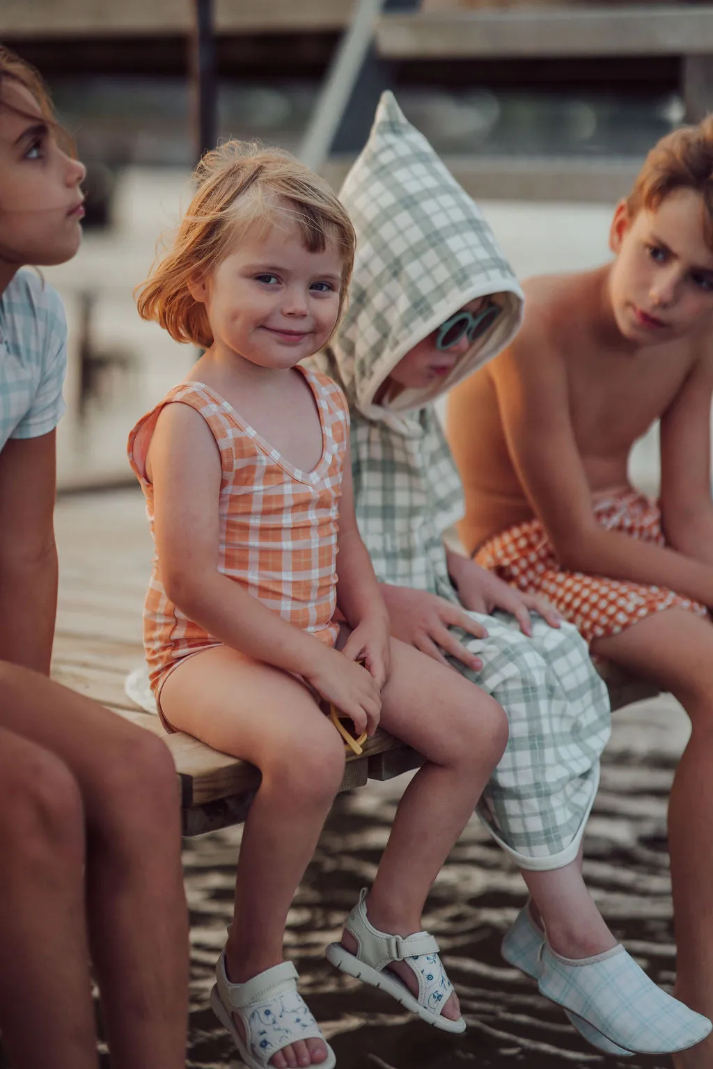 Sweetheart 1 Piece Swimsuit | UPF   Recycled | Lille Cottage Club