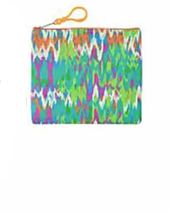 TIE DYE PRINT MINI POUCH ZIPPER BAGS
