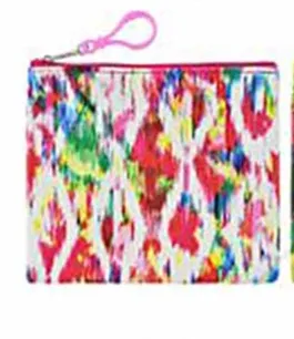 TIE DYE PRINT MINI POUCH ZIPPER BAGS