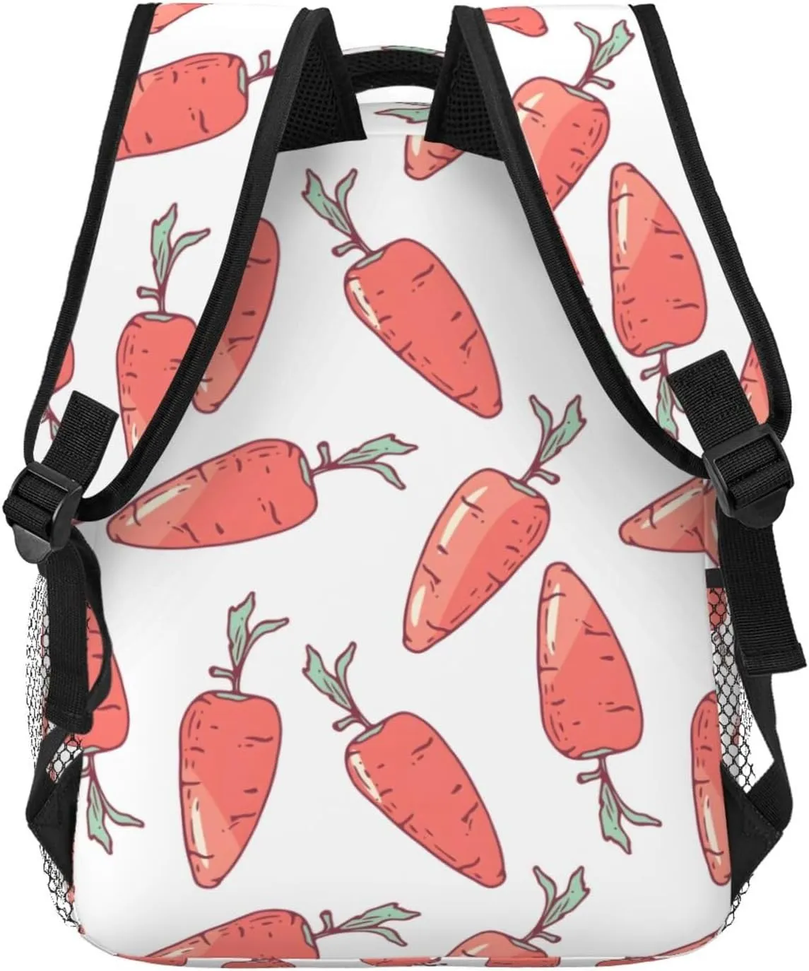 Travel Laptop Backpack for Women Lightweight College Backpack Adjustable Fits 15.6 Inch Laptop Bag Waterproof Computer Bag for Men, Gym - Carrot