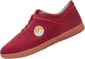 Unisex Martial Art Kung Fu Tai Chi Rubber Shoes,Traditional Kung Fu Tai Chi Wushu Shaolin Qi Gong Beijing Trainer Wing Chun Slipper Sneaker Footwear for Men Women,