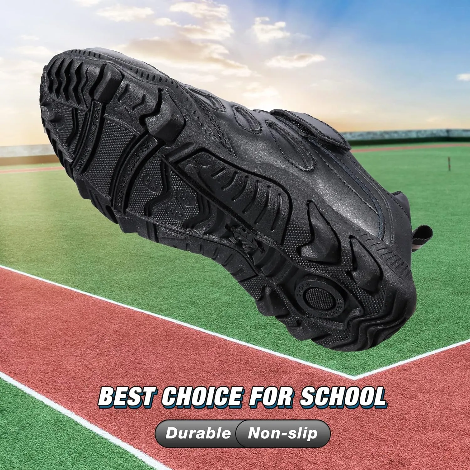 UOVO Boys Shoes Boys Sneakers Boys Tennis Running Hiking Shoes Kids Athletic Outdoor Sneakers Non-Slip Comfortable(Little/Big Boys)