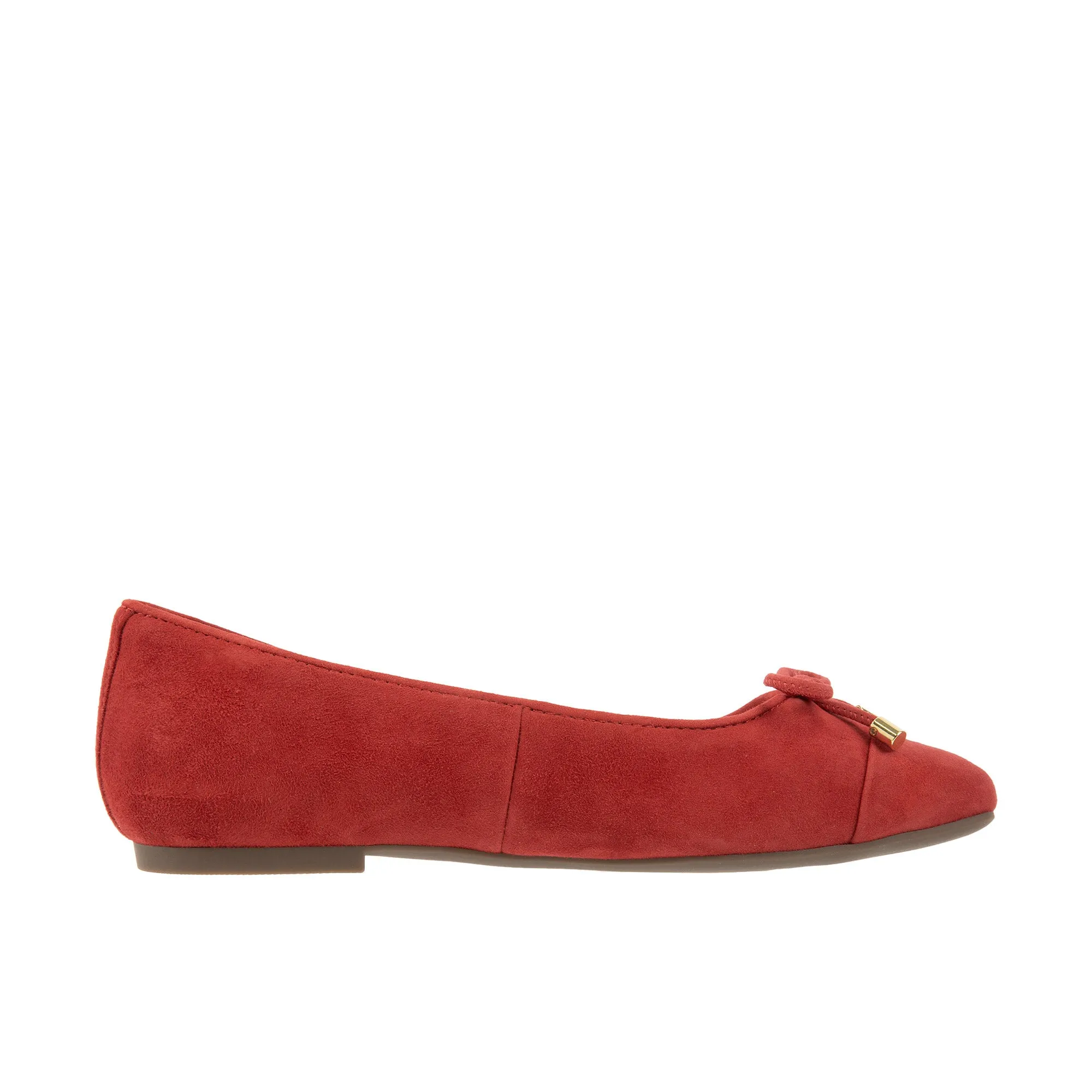 Vionic Womens Klara Ballet Flat Red