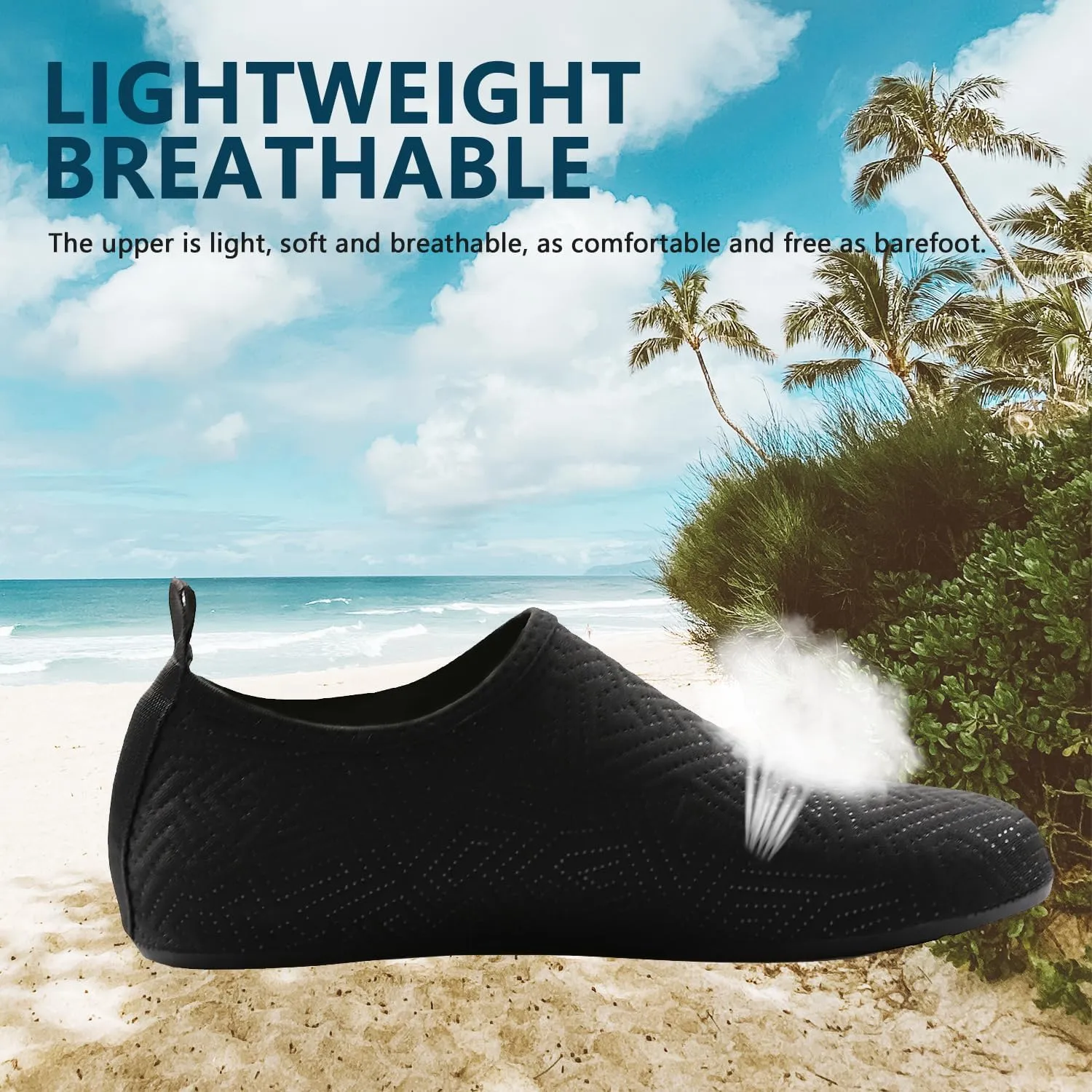 Water Shoes for Women Men Swim Barefoot Quick-Dry Adult Aqua Socks Non Slip Yoga Shoes Pool Camping Beach Accessories
