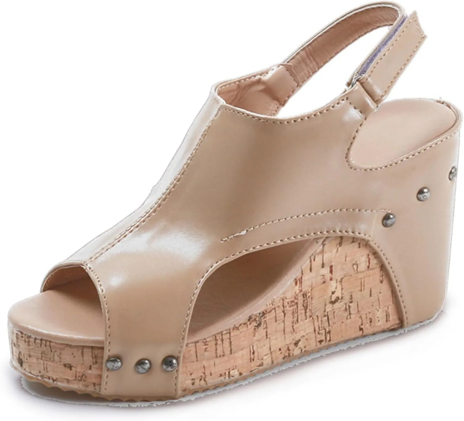 Wedge Sandals For Women Comfortable Dressy Open Toe Ankle Strap Casual Flatform Platform Sandals Slip on Summer Dress Shoes