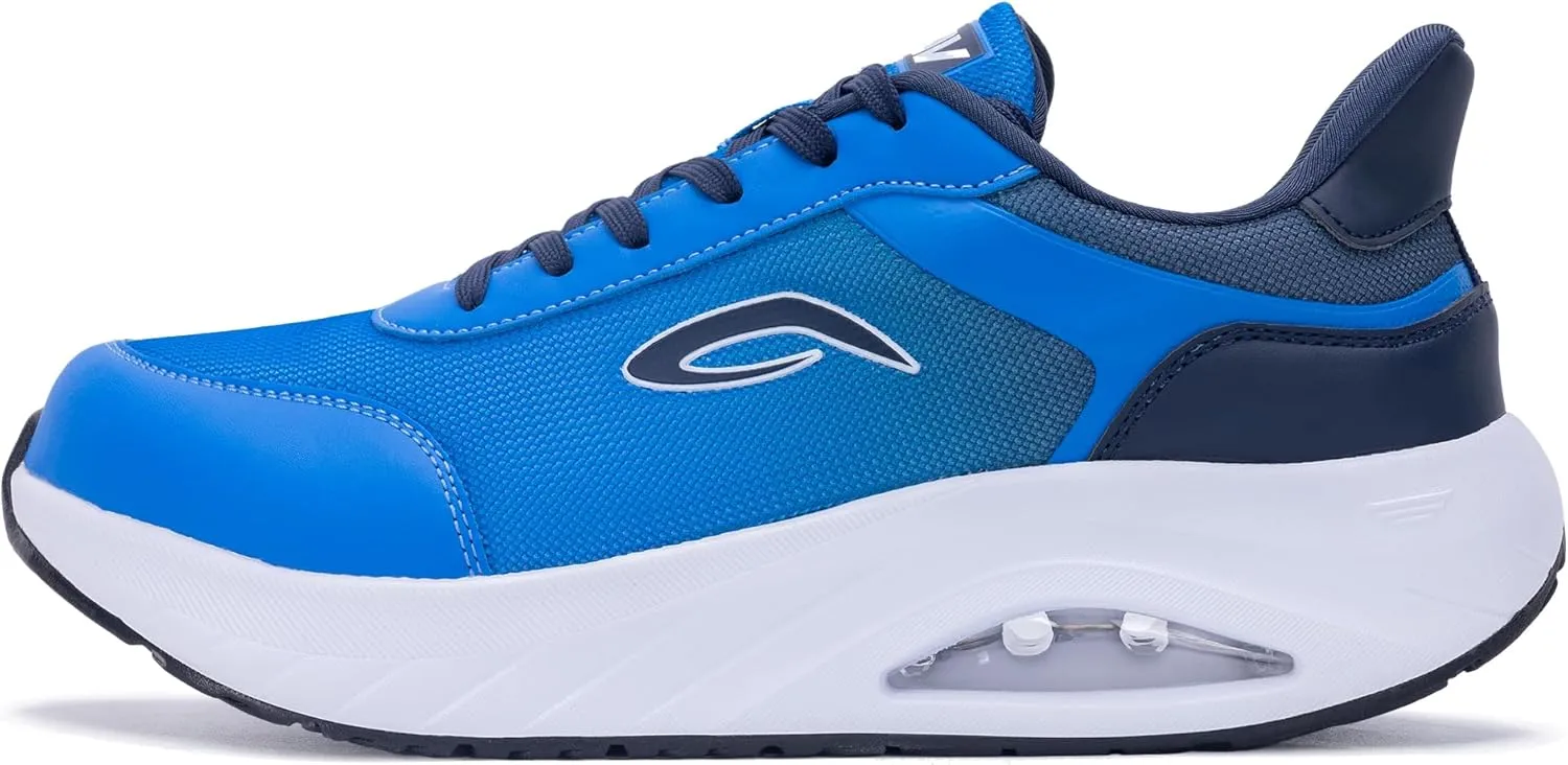 Wide Toe Box Shoes for Men Arch Support Orthotic Plantar Fasciitis Walking Shoes Air Tennis Sneakers US 8-13