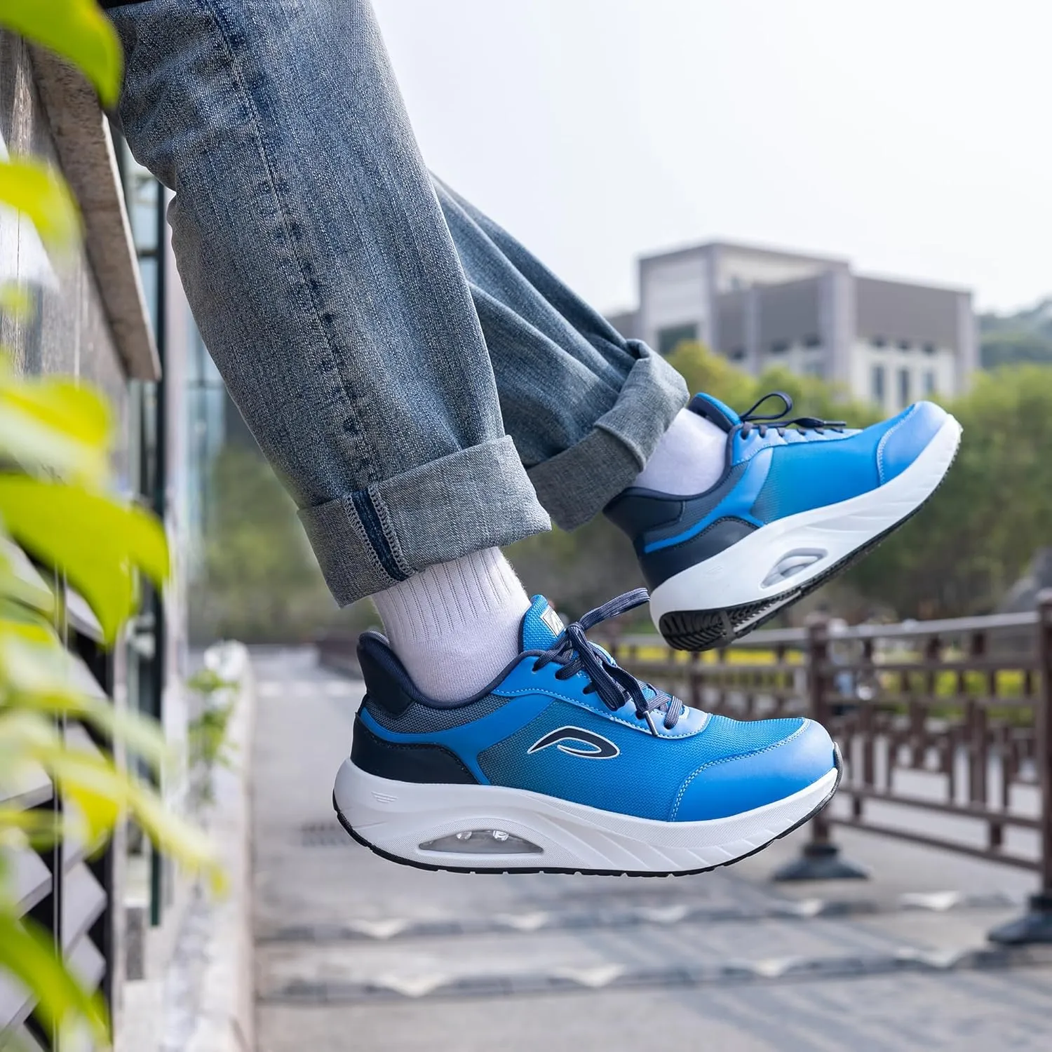 Wide Toe Box Shoes for Men Arch Support Orthotic Plantar Fasciitis Walking Shoes Air Tennis Sneakers US 8-13