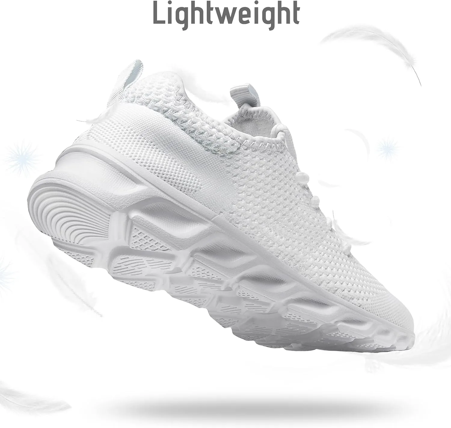 Women & Mens Running Shoes Tennis Walking Gym Lightweight Workout Slip on Athletic Fashion Sneakers Breathable Sport Jogging Hiking Casual Shoe