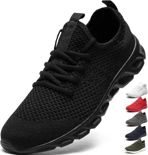 Women & Mens Running Shoes Tennis Walking Gym Lightweight Workout Slip on Athletic Fashion Sneakers Breathable Sport Jogging Hiking Casual Shoe