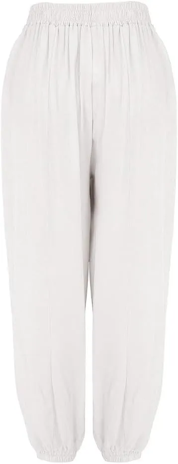 Women Capri Pants Boho Pants for Women Hippie Harem Pants Womens Yoga Pants Comfy Bohemian Flowy Hippie Clothes