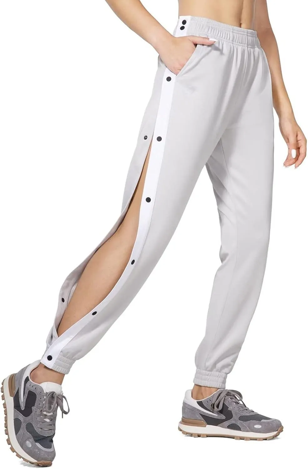 Women Linen Solid Color Cropped Capris Trousers Wide Leg Casual Beach with Pockets Summer, Ladies Soft Comfort Yoga Pant
