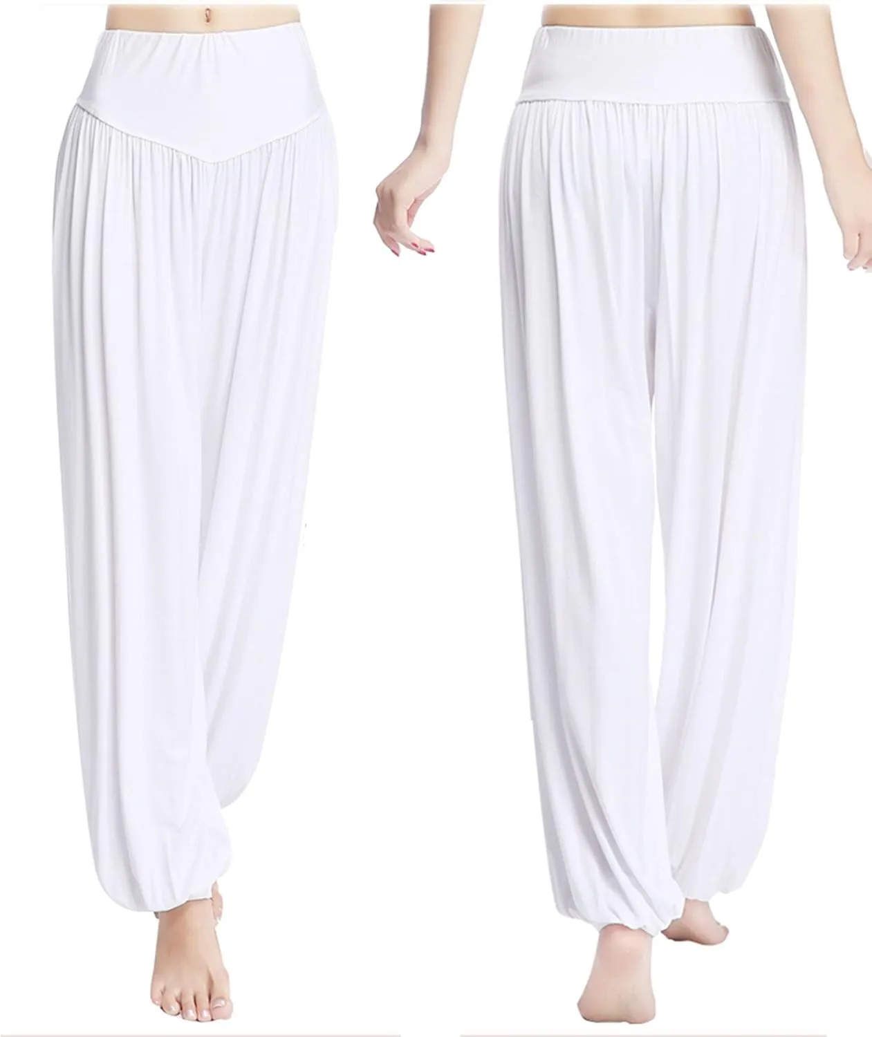 Women Super Soft Harem Pants Modal Yoga Pants Elastic Pilates Pants Sport Pants