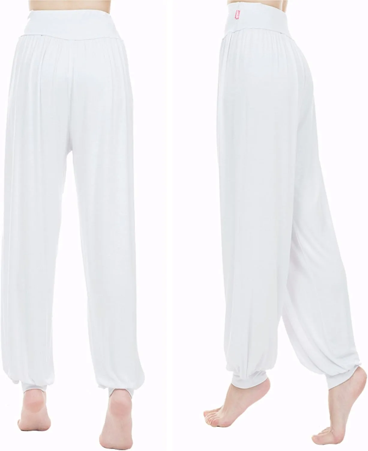 Women Super Soft Harem Pants Modal Yoga Pants Elastic Pilates Pants Sport Pants