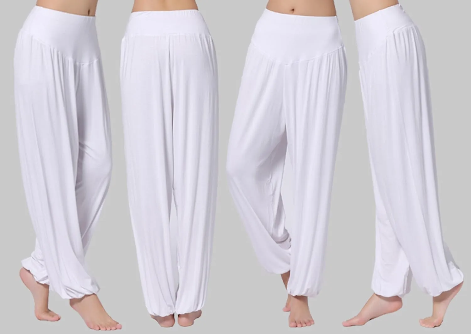 Women Super Soft Harem Pants Modal Yoga Pants Elastic Pilates Pants Sport Pants