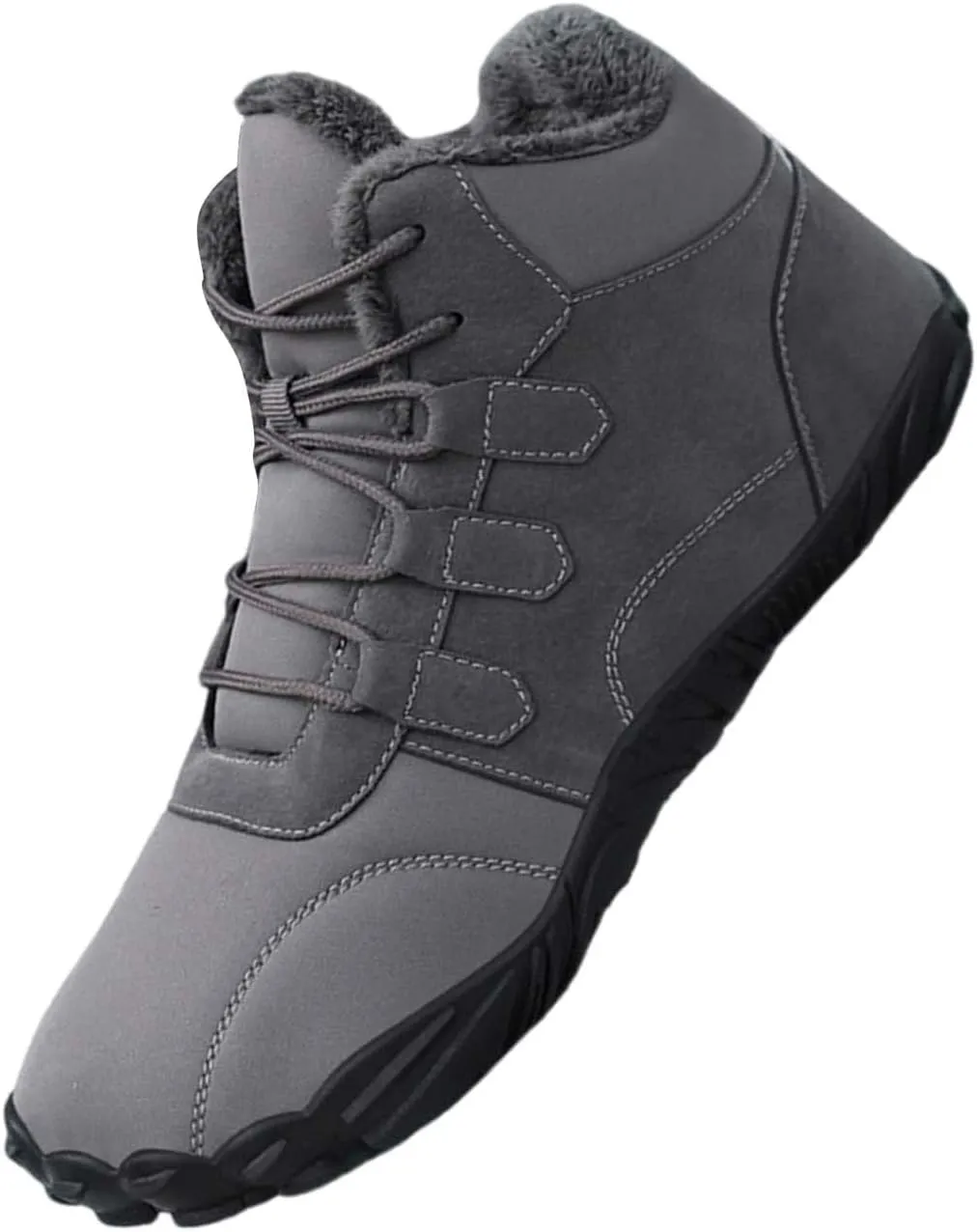 Women Winter Boots Wide Calf White and Black Winter Boots for Women Snow Boots Women Slip On Winter Boots for Women Womens Winter Booties Prime of Day Deals