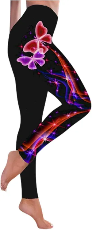 Women Yoga Pants Sport Pants Casual Women Plus Fashion Size Waist Yoga Pants Funny Graphic Stretchy Pants Women