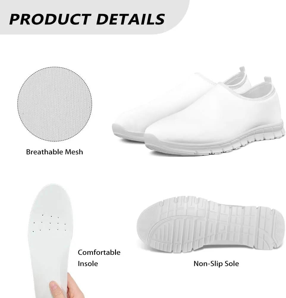 Women's Animals Sneaker Casual Breathable Mesh Anti-Skid Low-Top Outdoor Shoes Soft Slip On Holiday Travel Sneaker for Ladies US 5.5-11.5