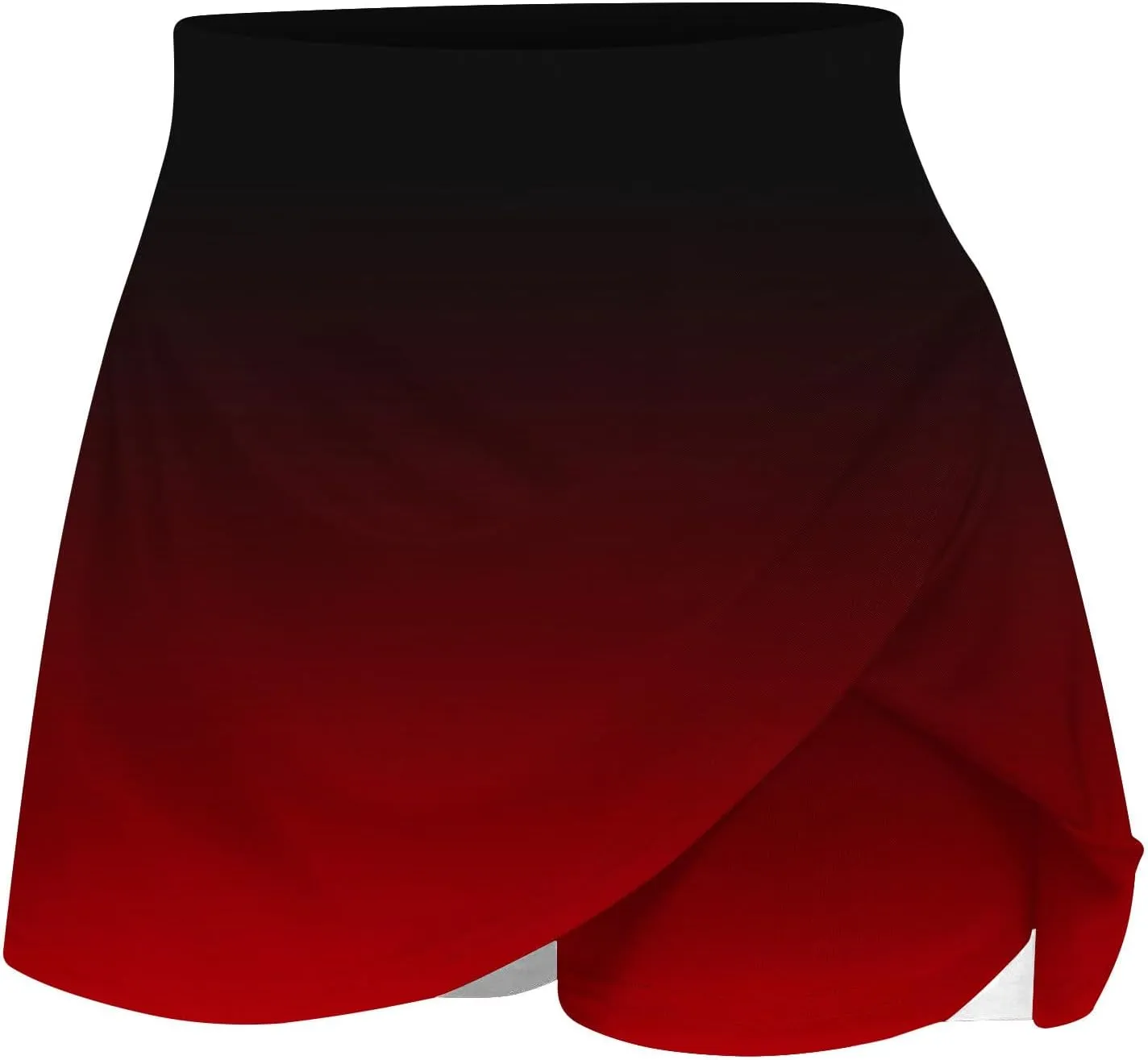 Women's Athletic Tennis Skirts with Shorts 2025 Trendy Print High Waisted Golf Running Shorts with Pockets Leggings