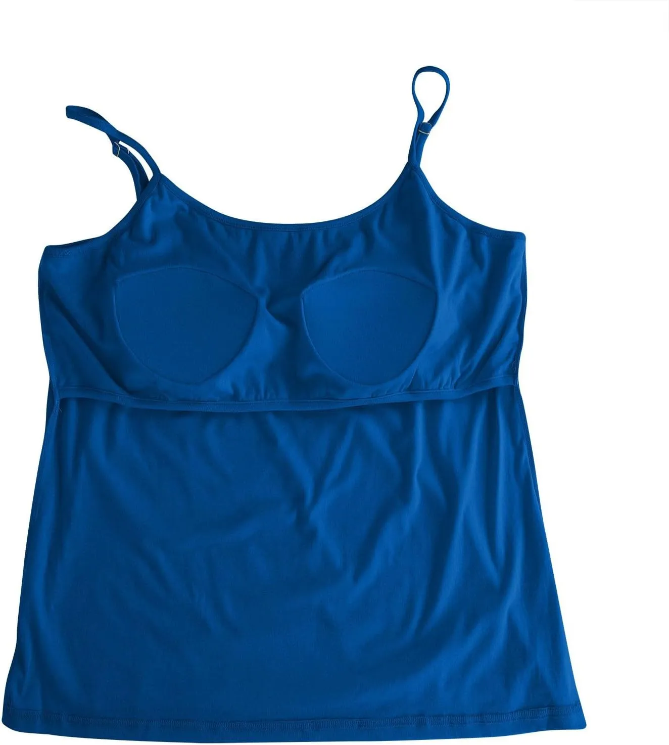 Womens Built in Padded Bra Camisoles Plus Size Spaghetti Strap Tank Tops Summer Workout Crop Top Sexy Slim Cami