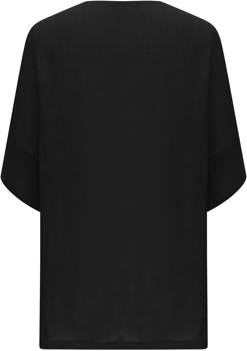 Womens Cotton Linen Cardigan Half Petal Sleeve Cover Ups Open Front Flowy Shrugs UV Sun Protection Rash Guard Shirts