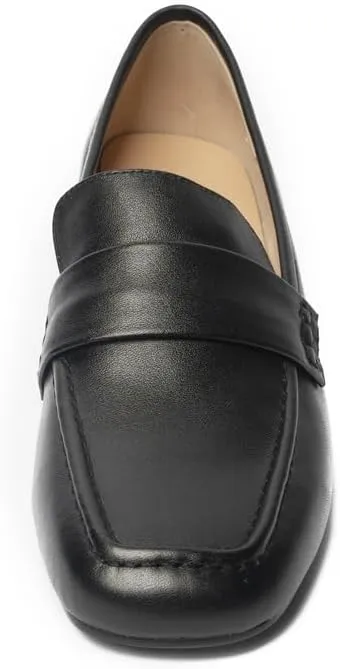 Women's Dress Leather Heels Loafer